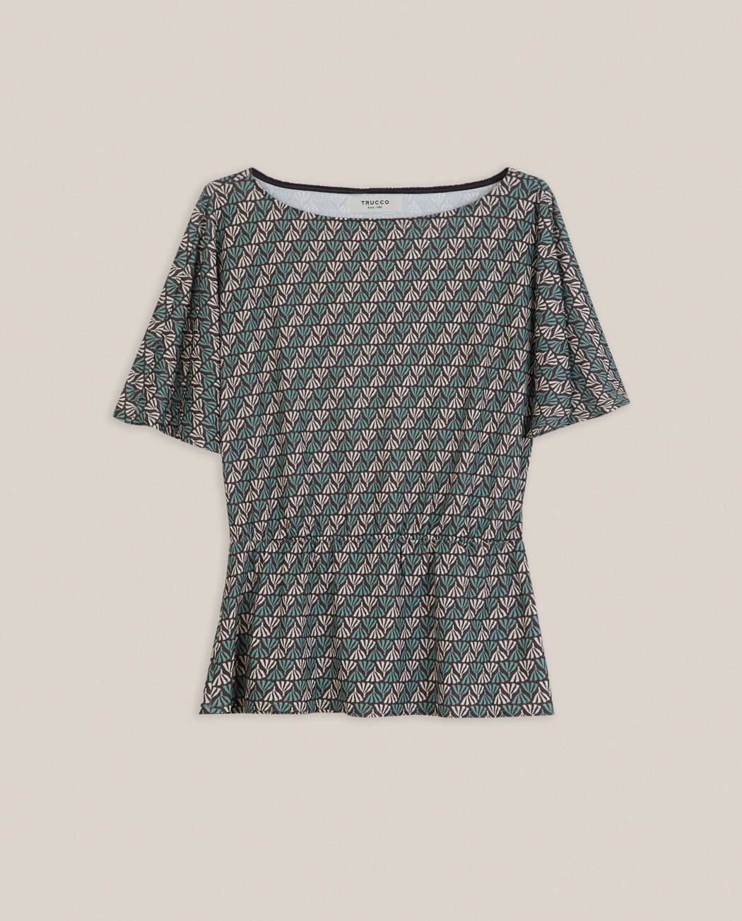 BLUSA FLUIDA VOLANTE