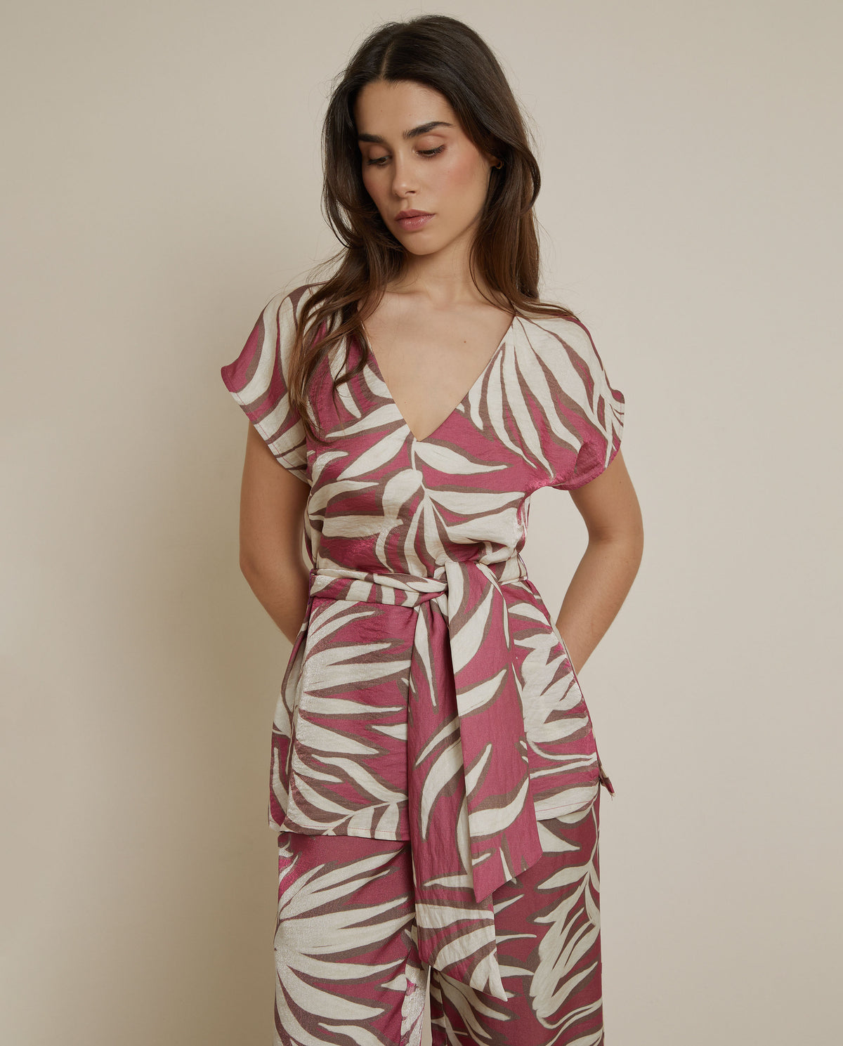 PRINTED BLOUSE