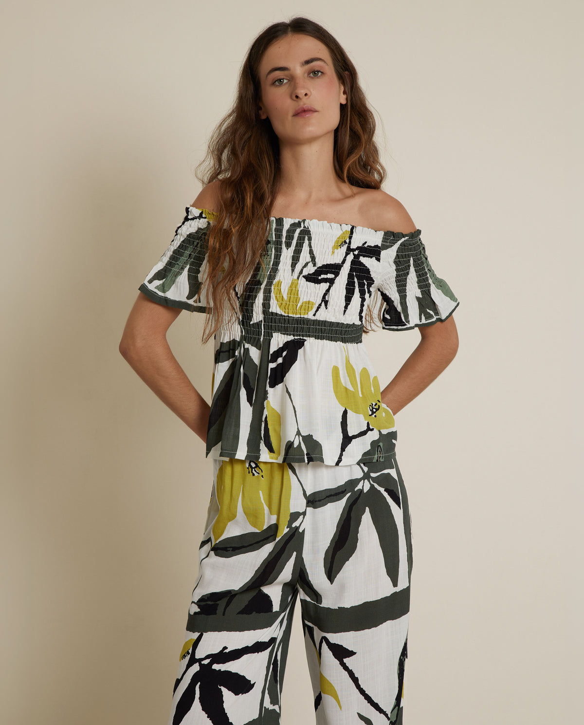 TOP OFF SHOULDER ESTAMPADO