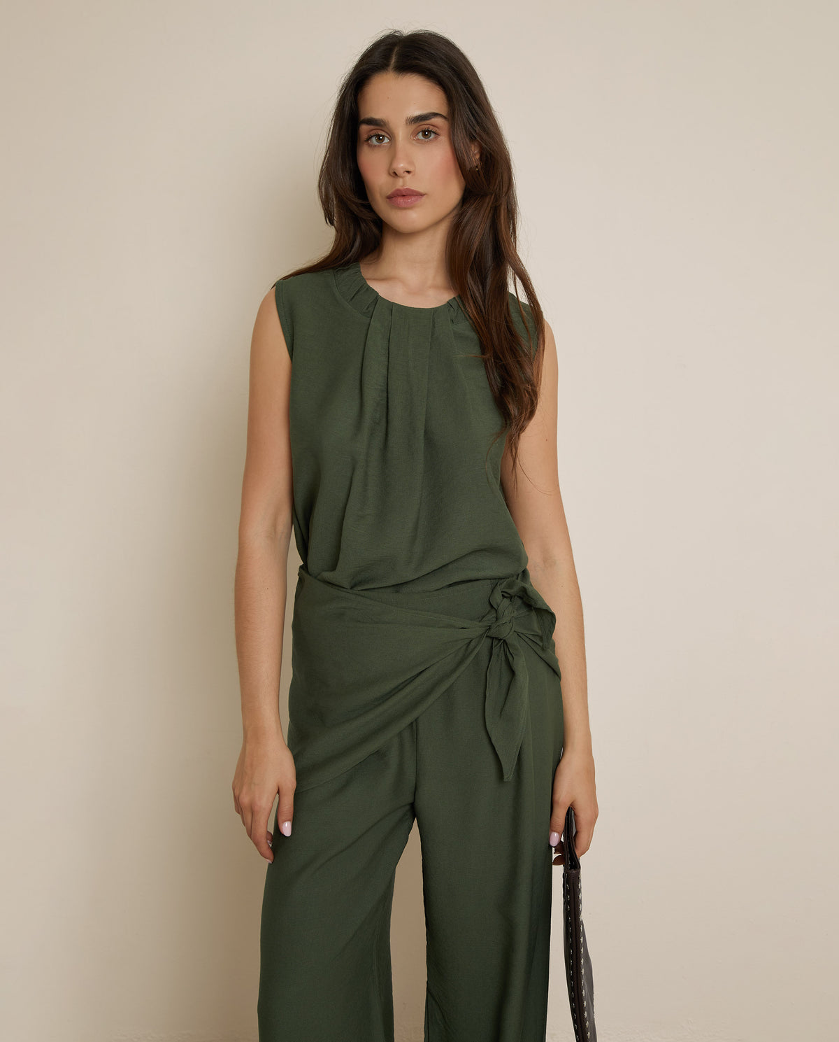 BLUSA CON PLIEGUE