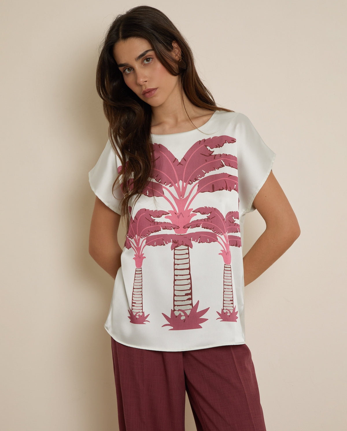 PALM PRINT T-SHIRT