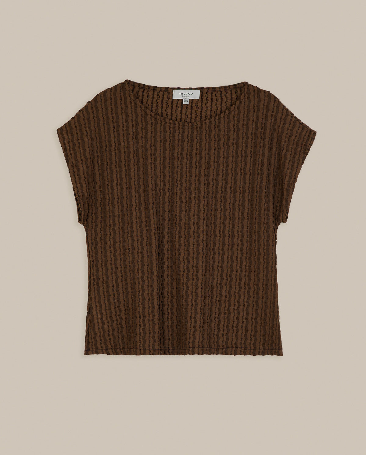 TEXTURED T-SHIRT