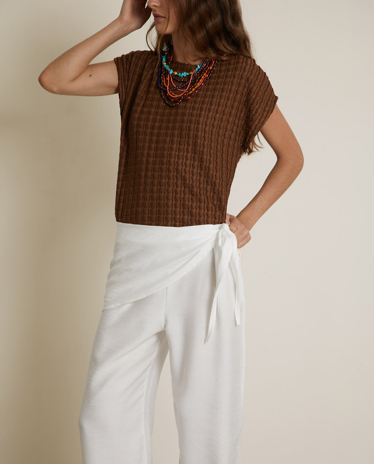 TEXTURED T-SHIRT