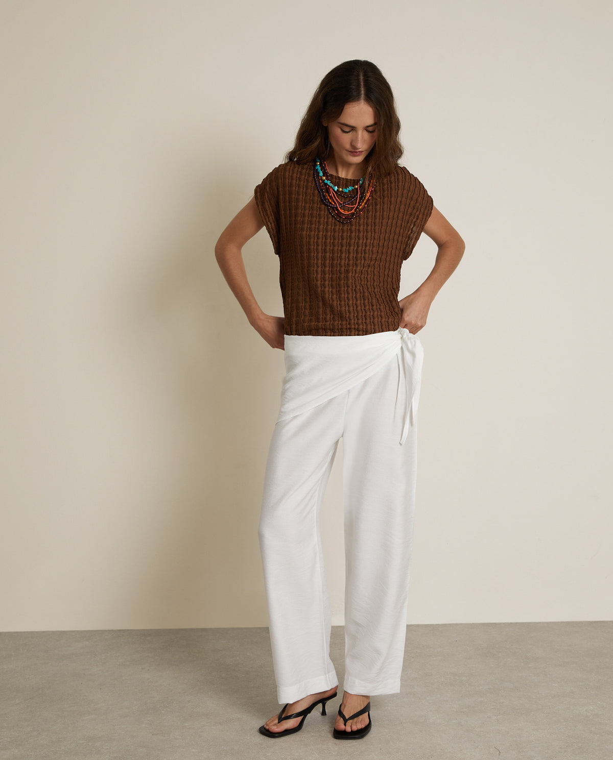 TEXTURED T-SHIRT