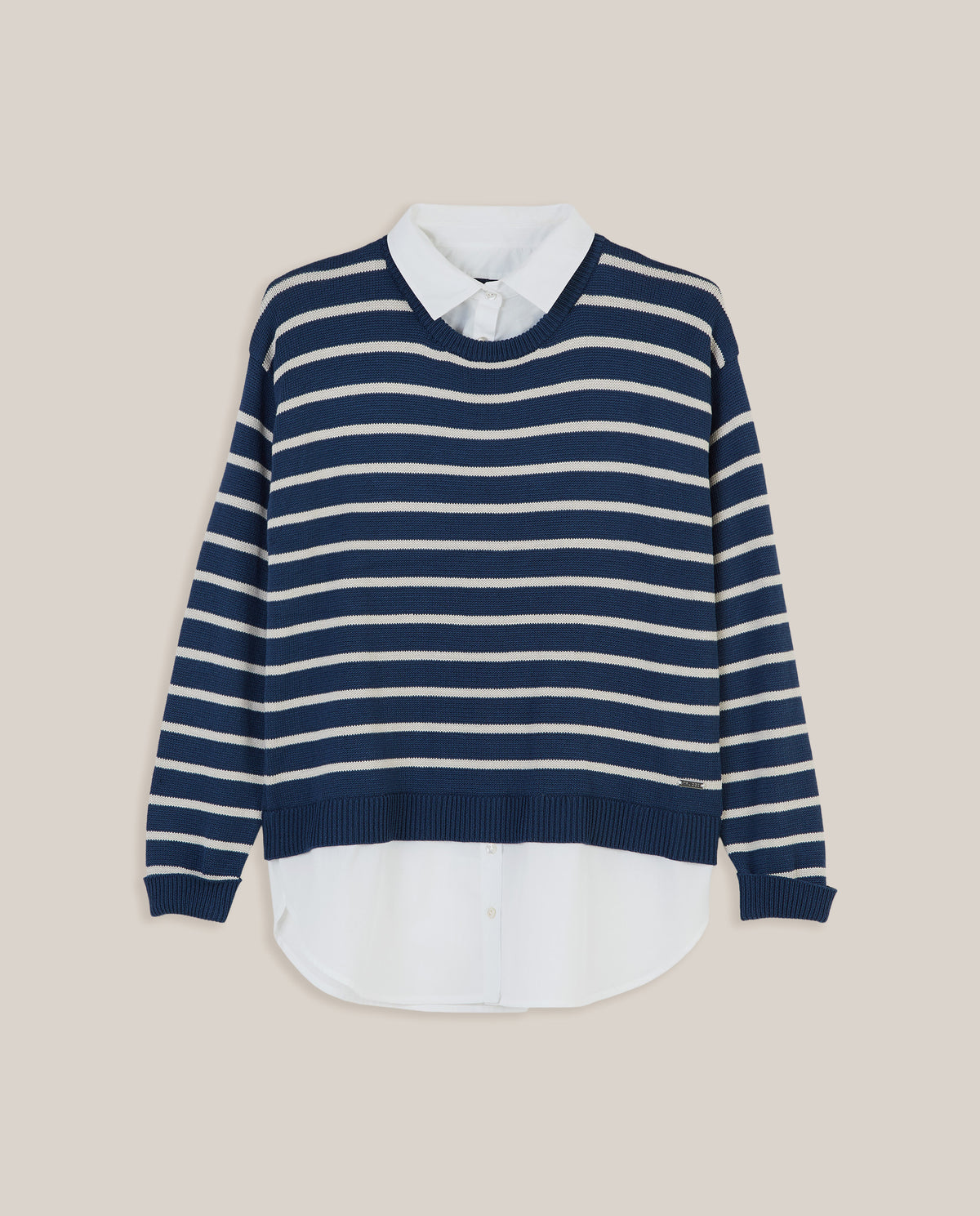 JERSEY A RAYAS CON CAMISA