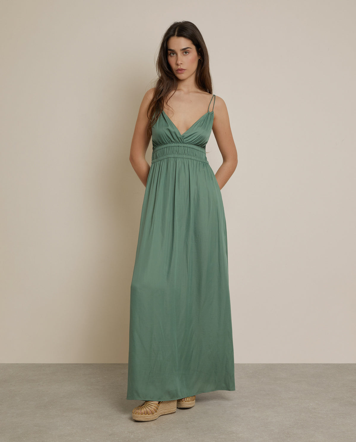 DOUBLE STRAPS DRESS