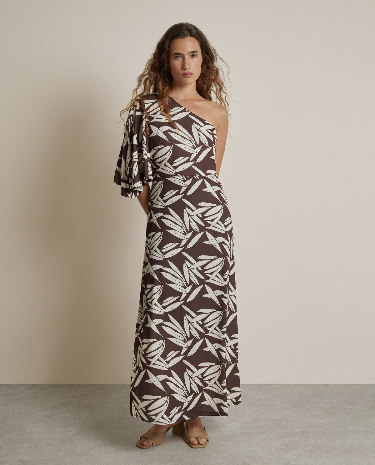 PRINTED MULTIPOSITION DRESS