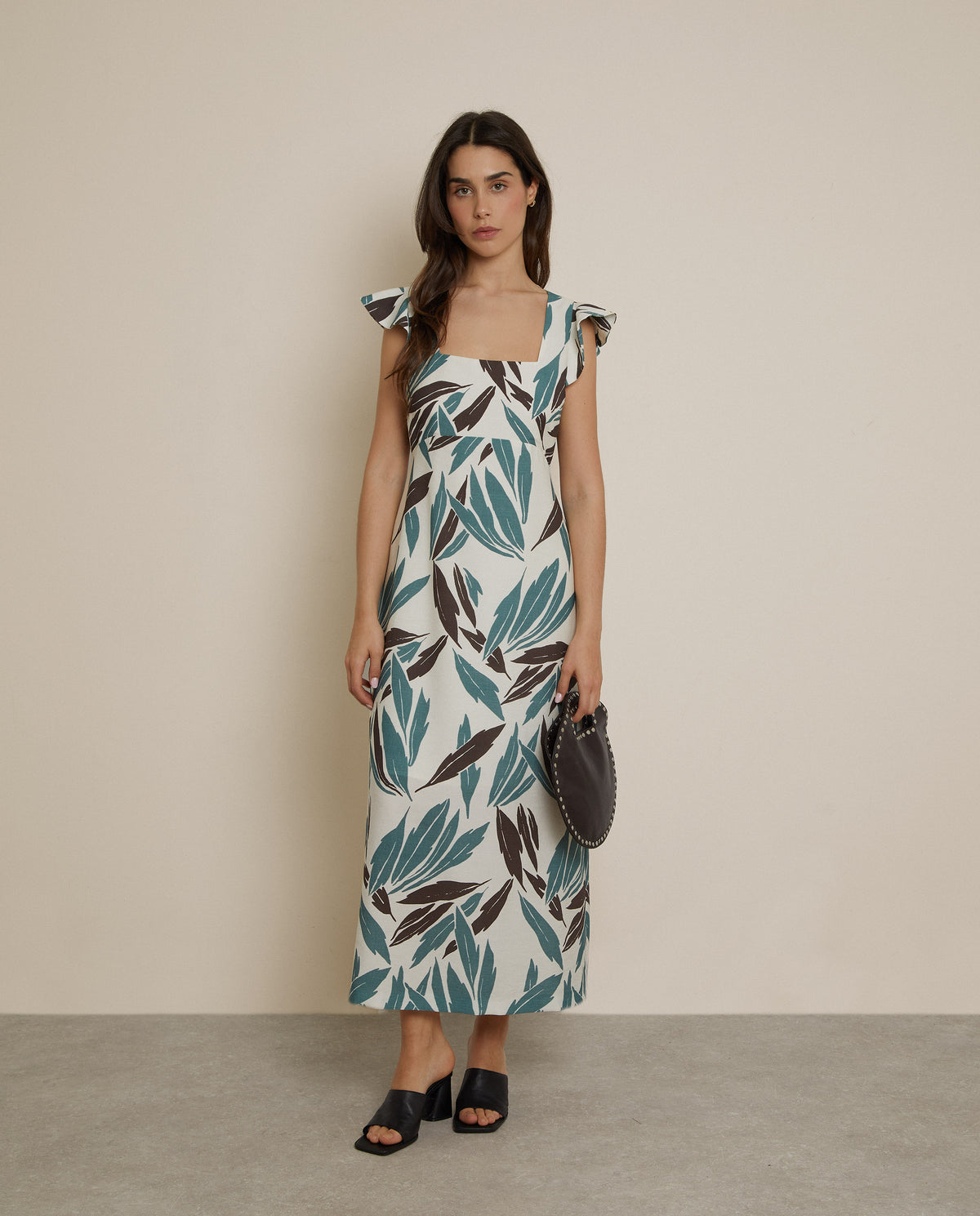 VESTIDO MIDI ESTAMPADO