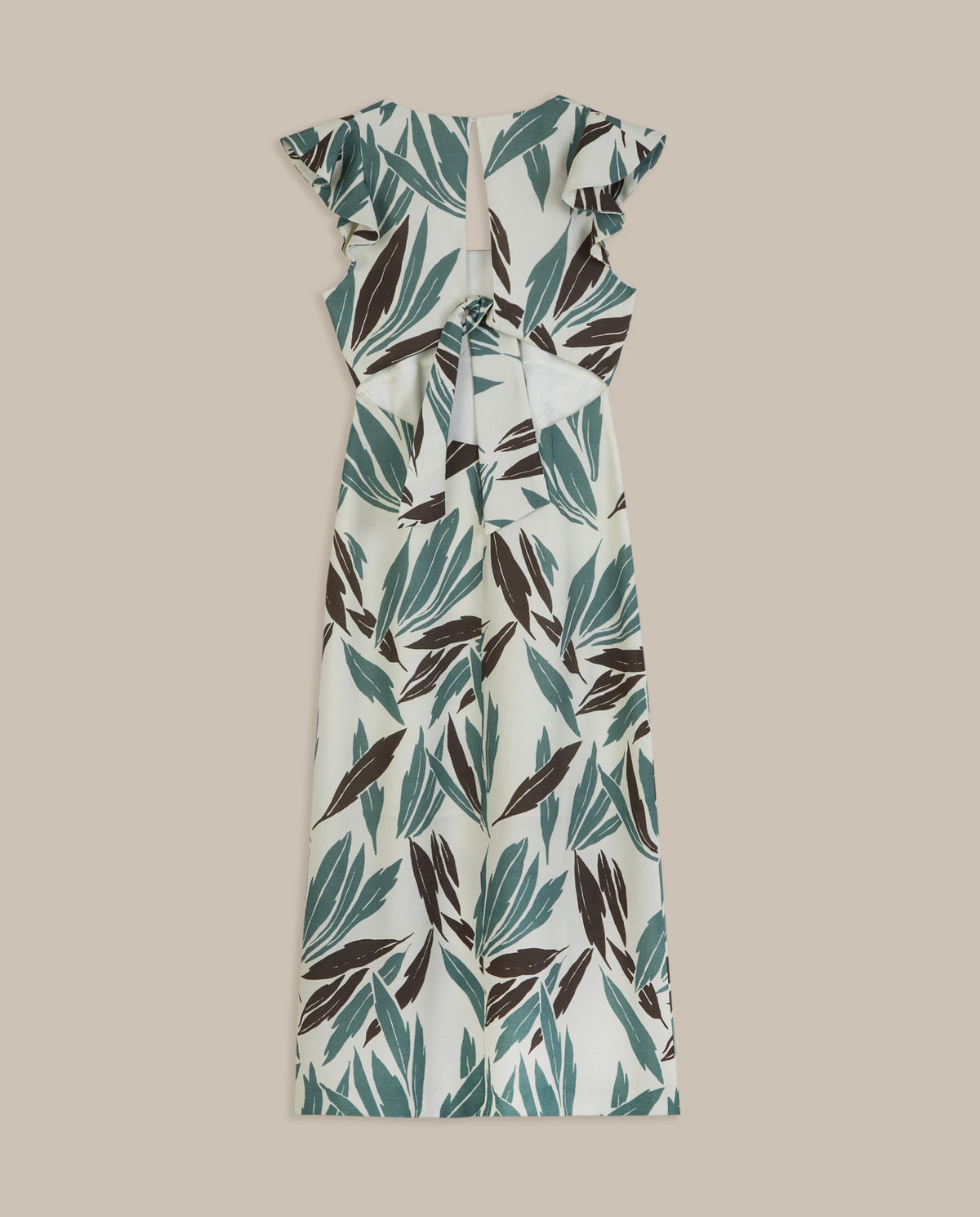 VESTIDO MIDI ESTAMPADO