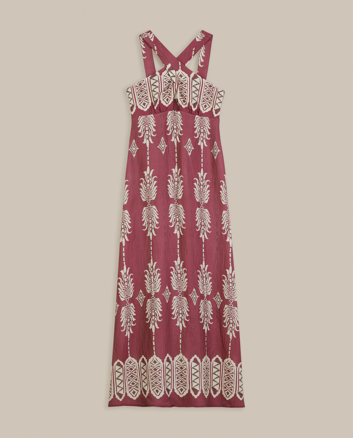 VESTIDO ÉTNICO CRUZADO