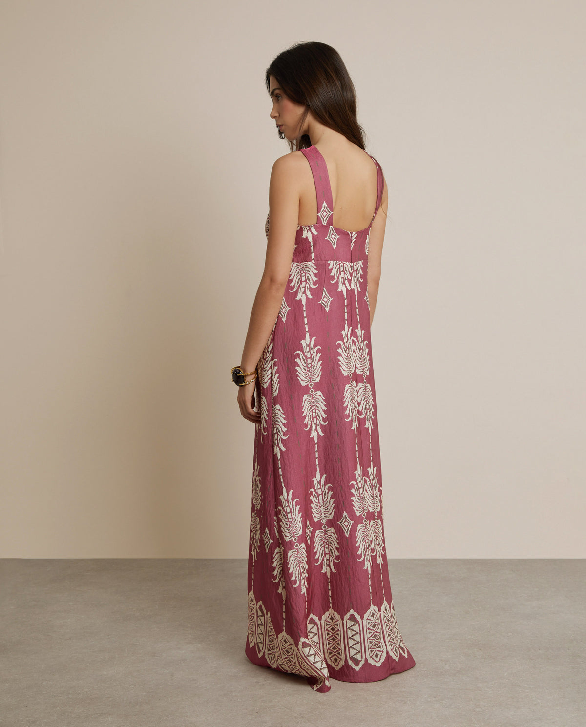 VESTIDO ÉTNICO CRUZADO