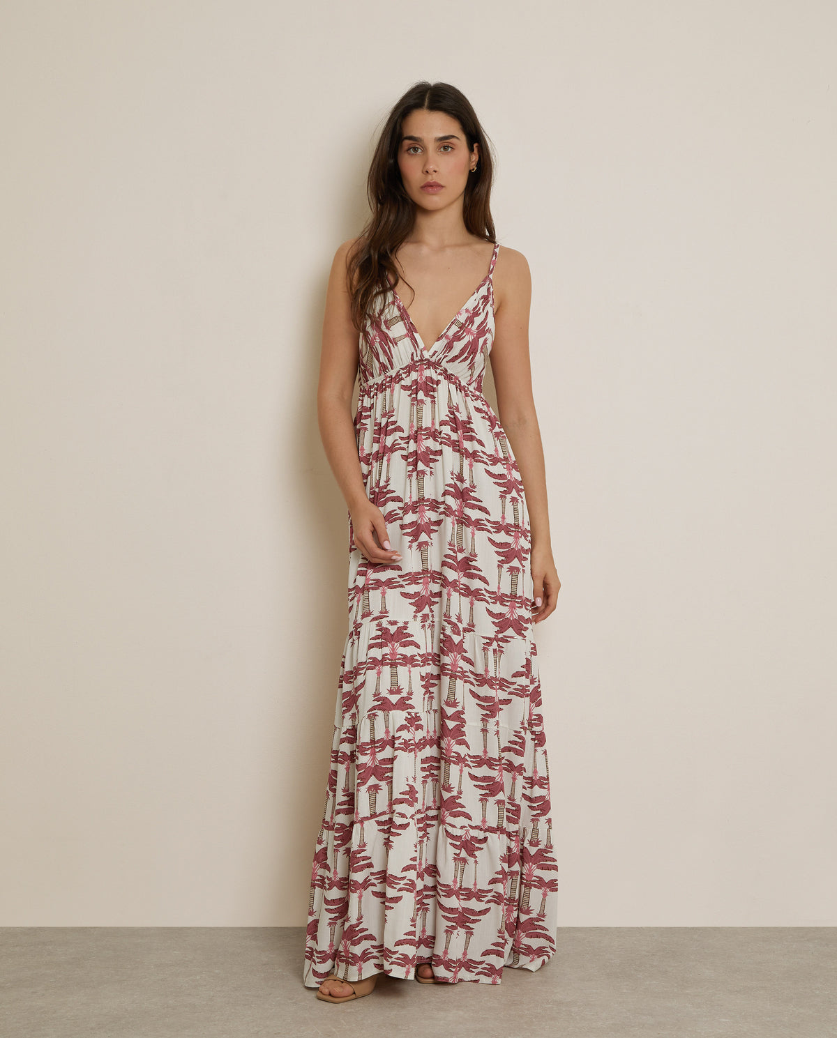 VESTIDO LARGO ESTAMPADO
