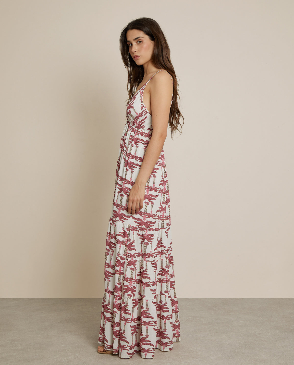 VESTIDO LARGO ESTAMPADO