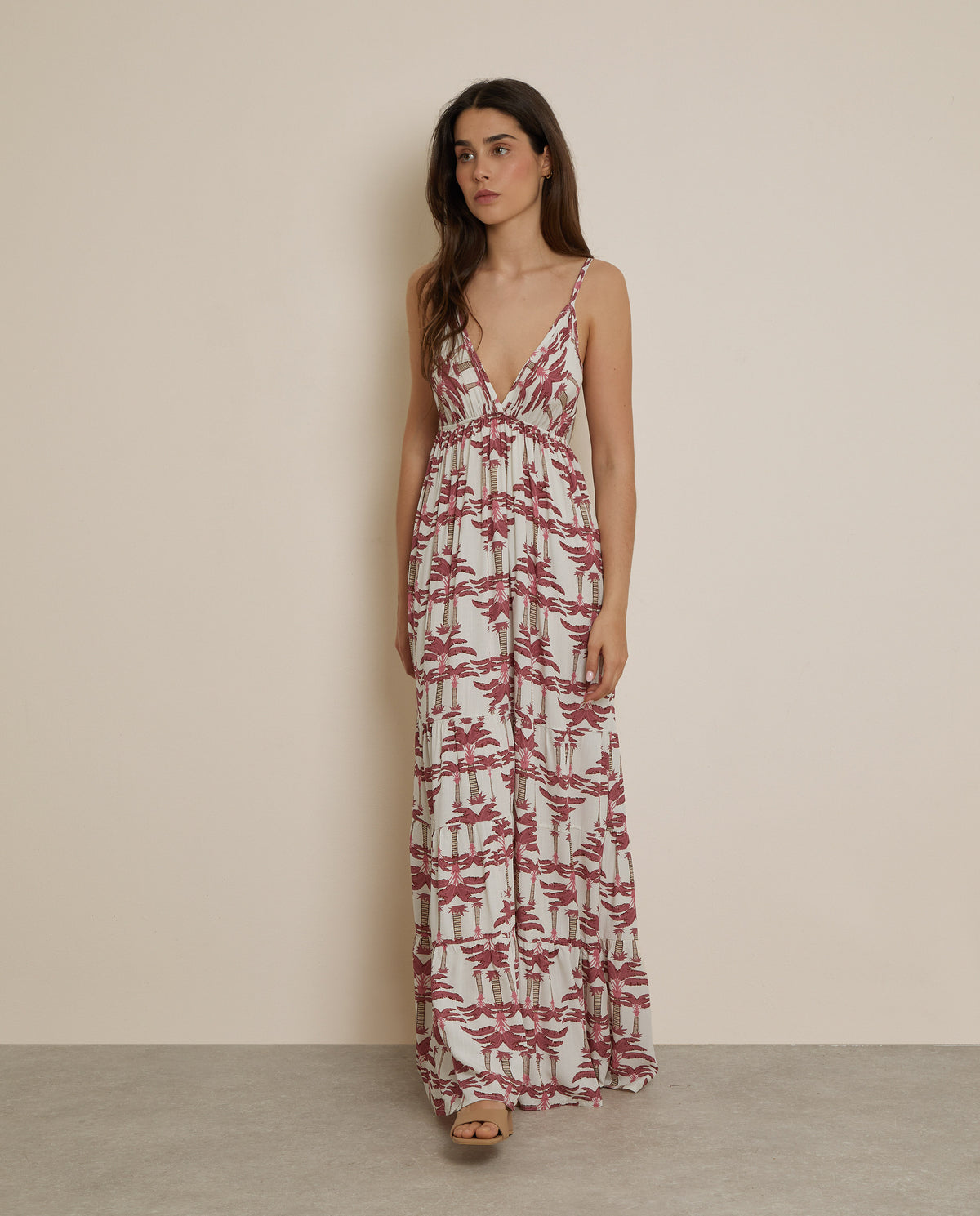 VESTIDO LARGO ESTAMPADO