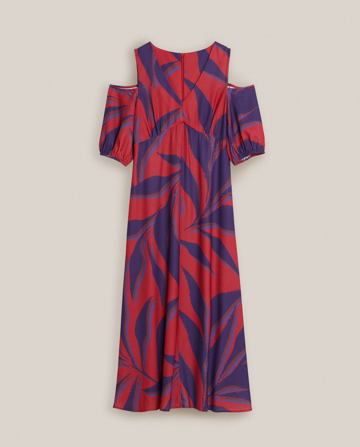 VESTIDO MANGAS CUT OUT