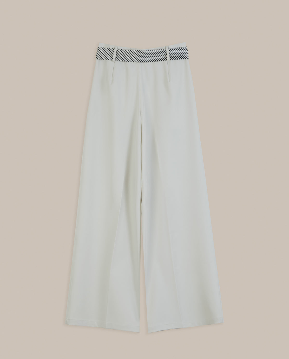 PANTALÓN PALAZZO CON CINTURÓN PAÑUELO