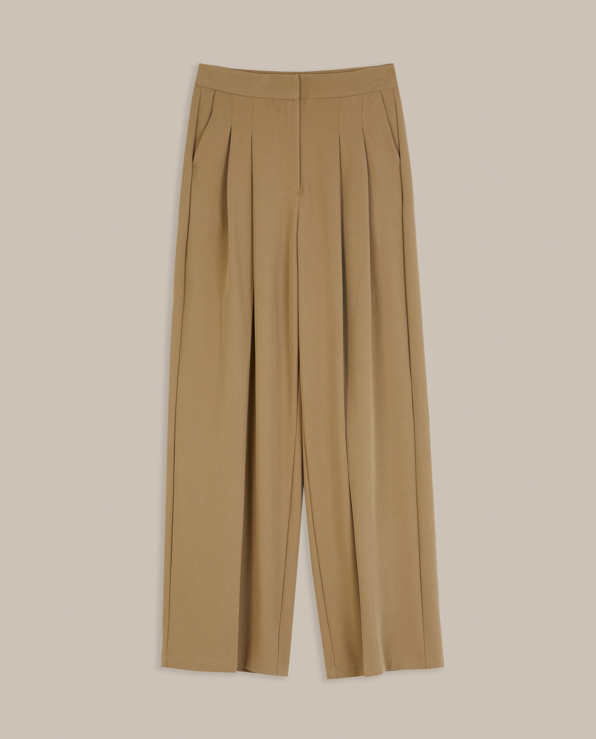 PANTALÓN PALAZZO CAMEL