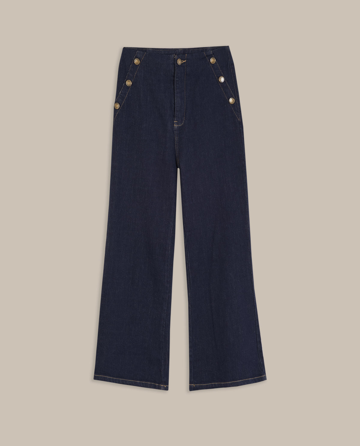 PANTALÓN VAQUERO BOTONES