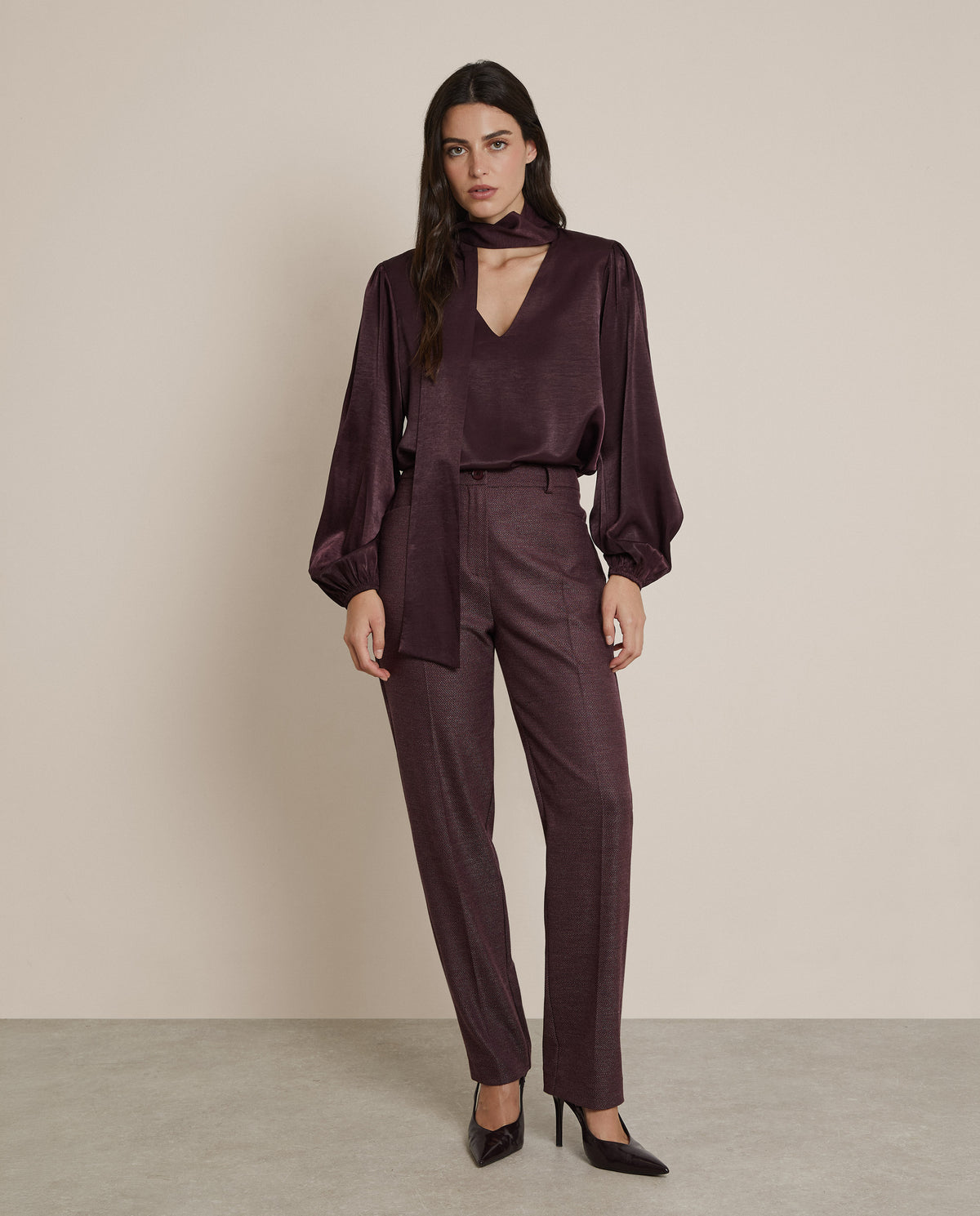 PANTALÓN DE TRAJE RECTO