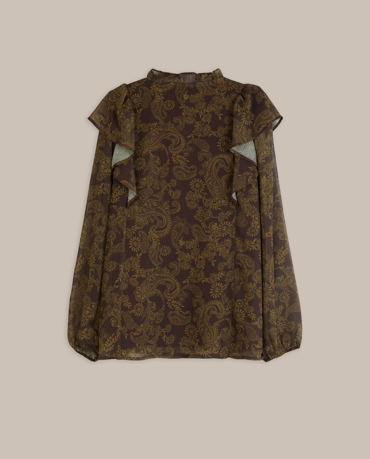 BLUSA ESTAMPADO VOLANTES