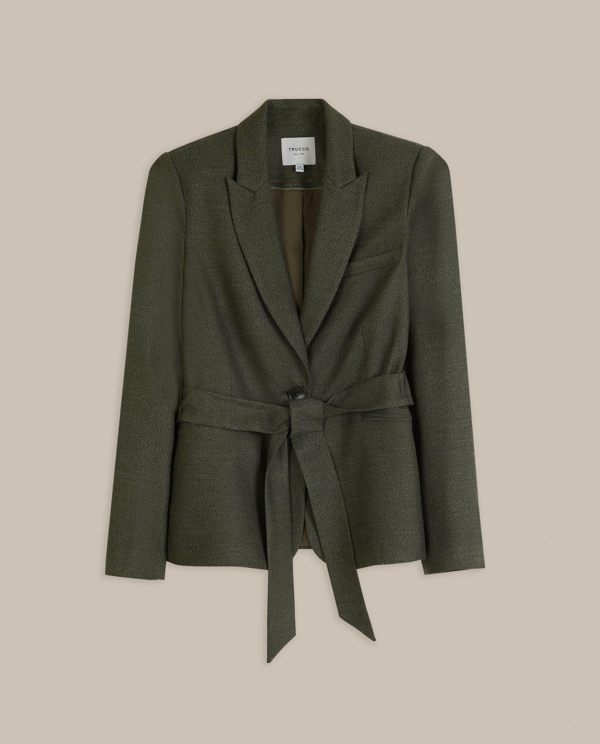 CHAQUETA CINTURÓN