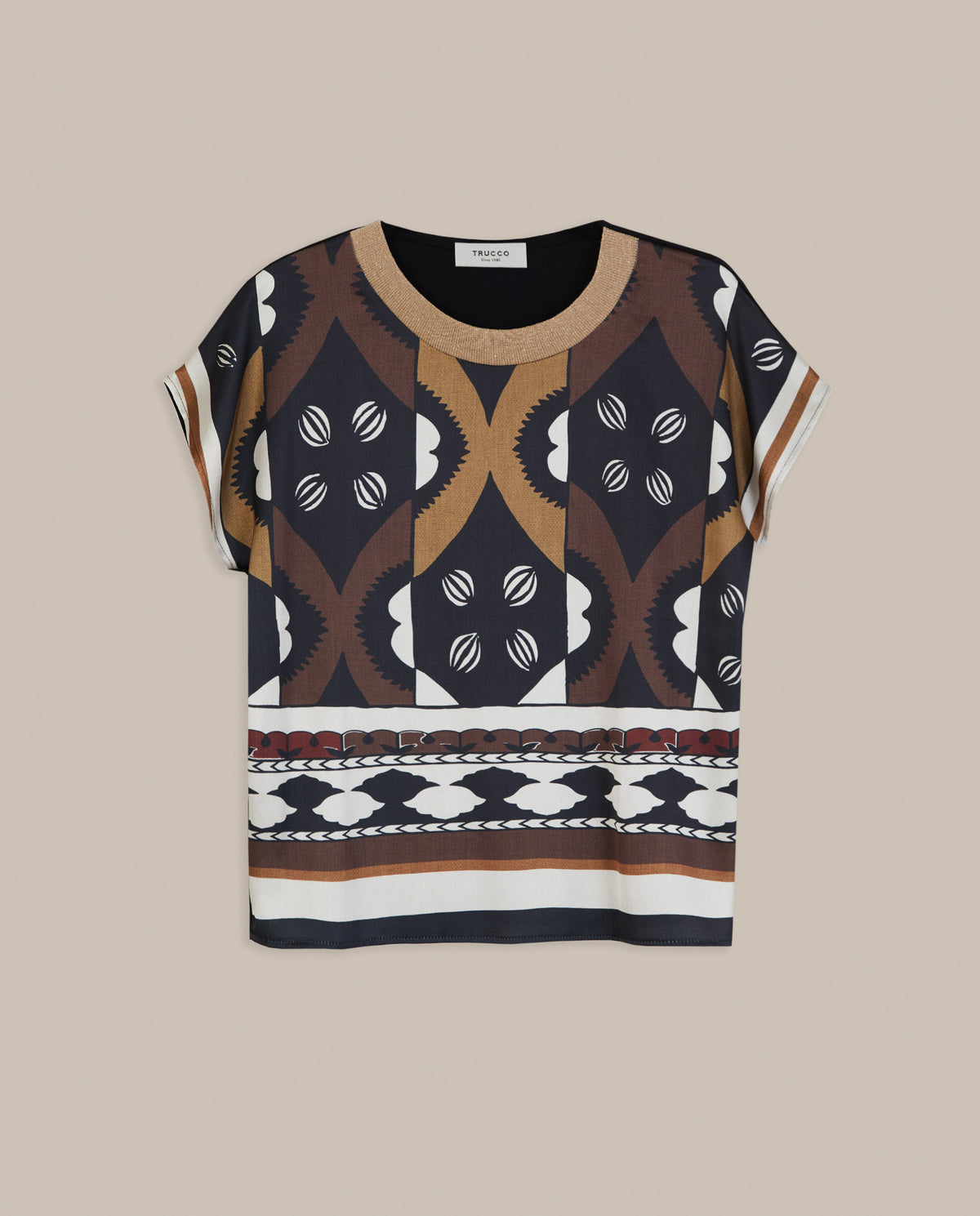 CAMISETA ESTAMPADO GEOMÉTRICO