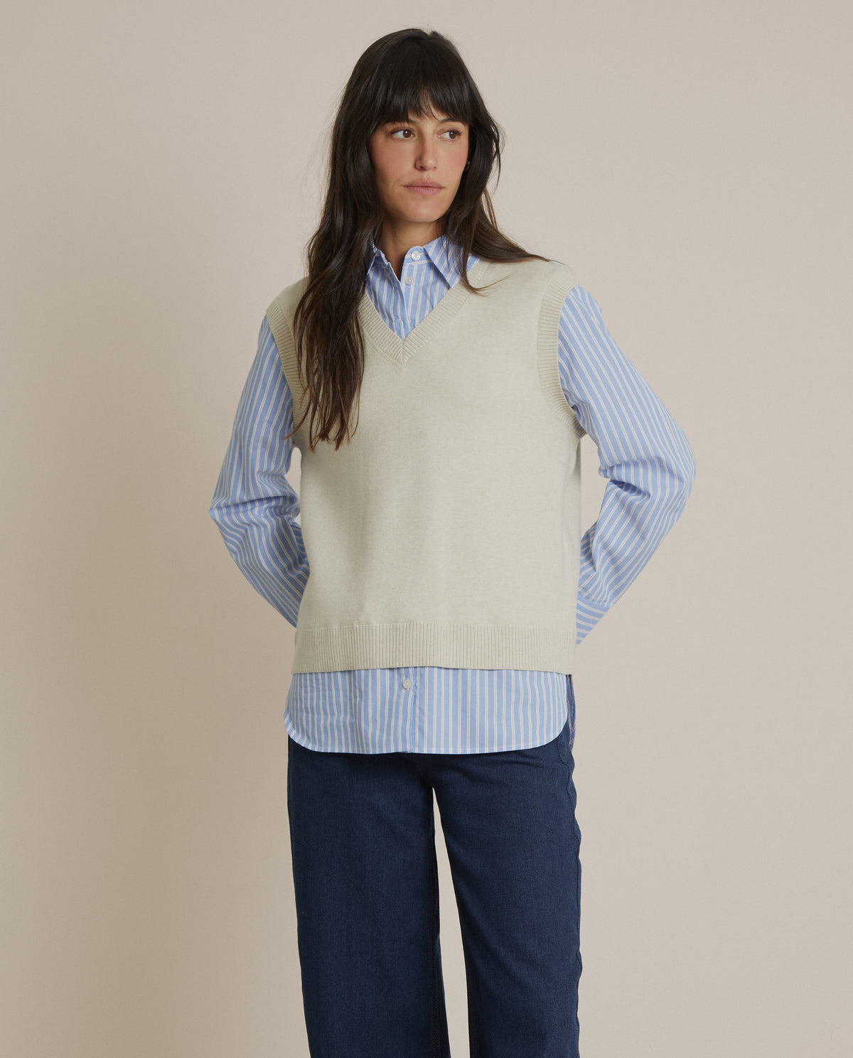 CAMISA COMBINADA CHALECO