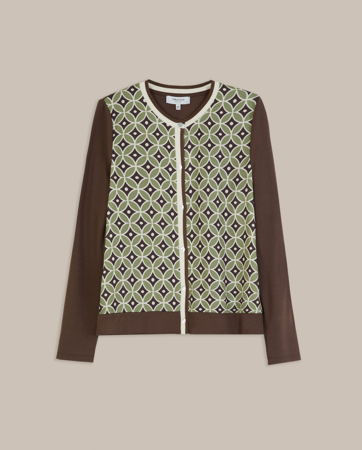 CHAQUETA ESTAMPADA