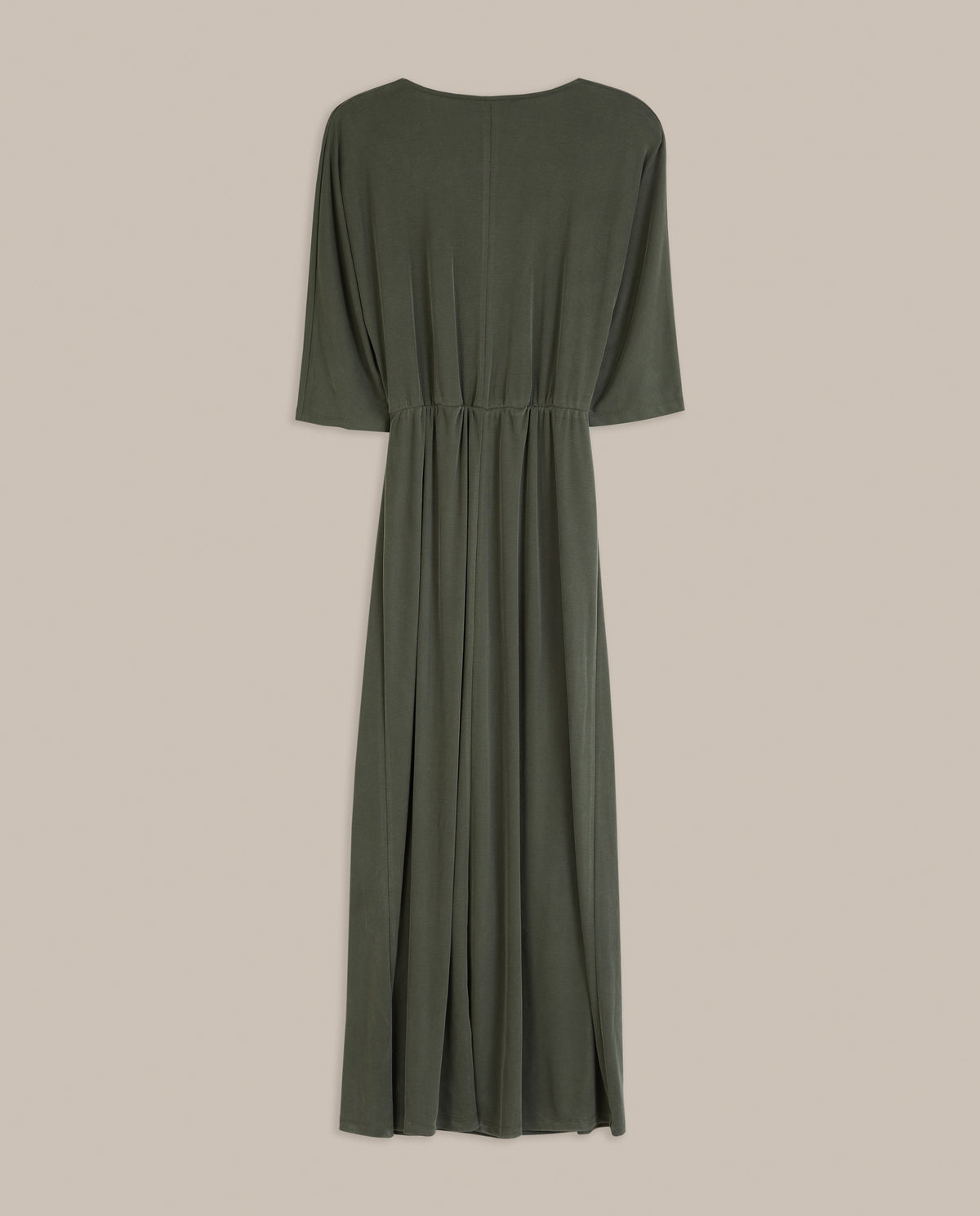 VESTIDO CAQUI