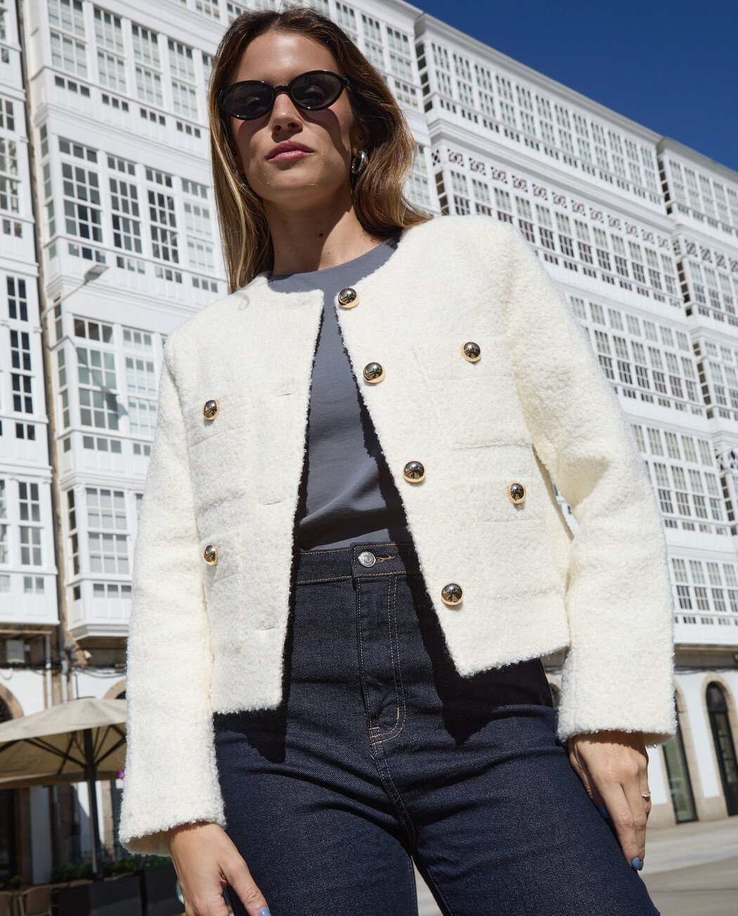 CHAQUETA TWEED