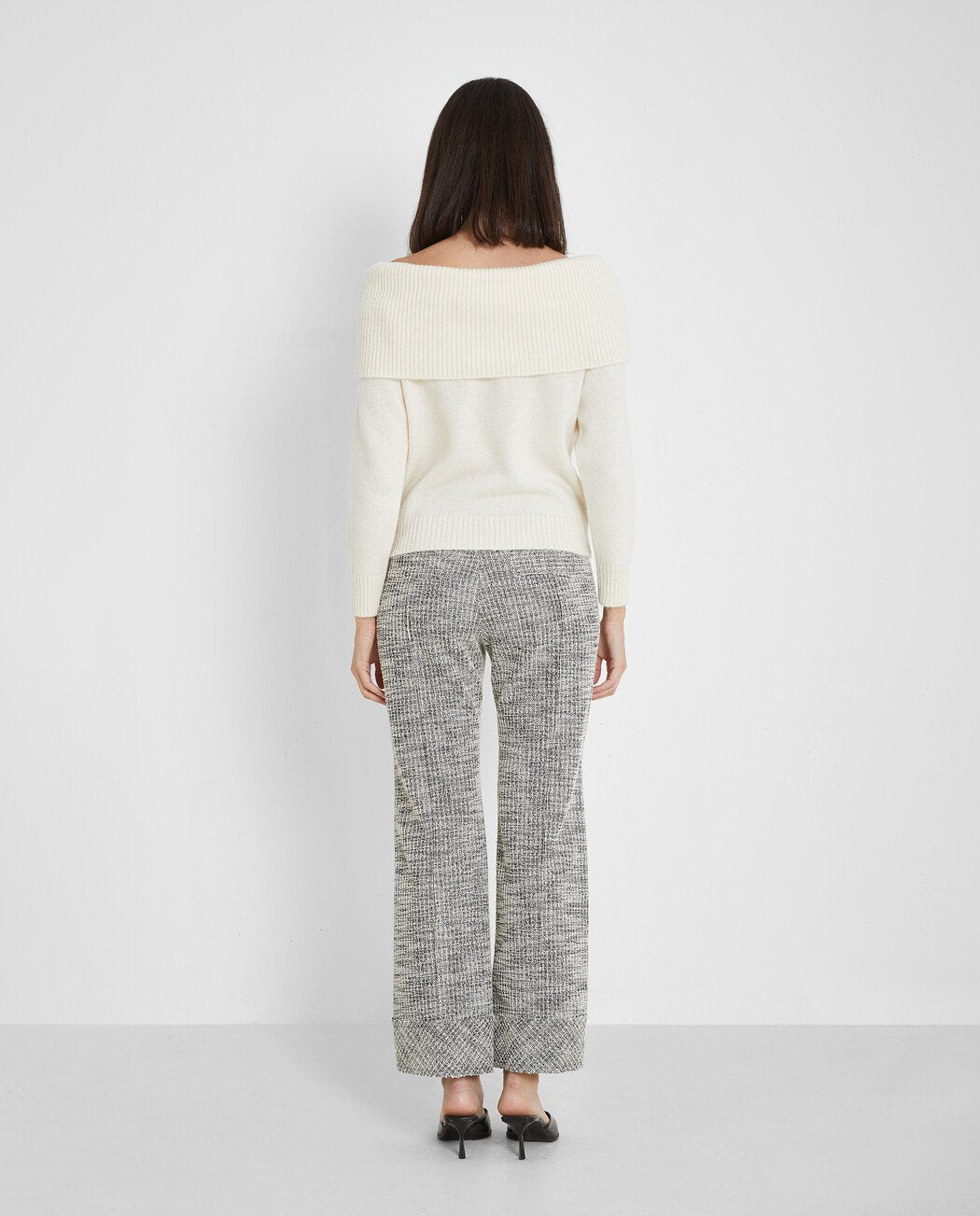 PANTALÓN RECTO TWEED