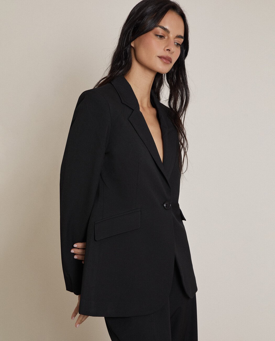 CHAQUETA RECTA
