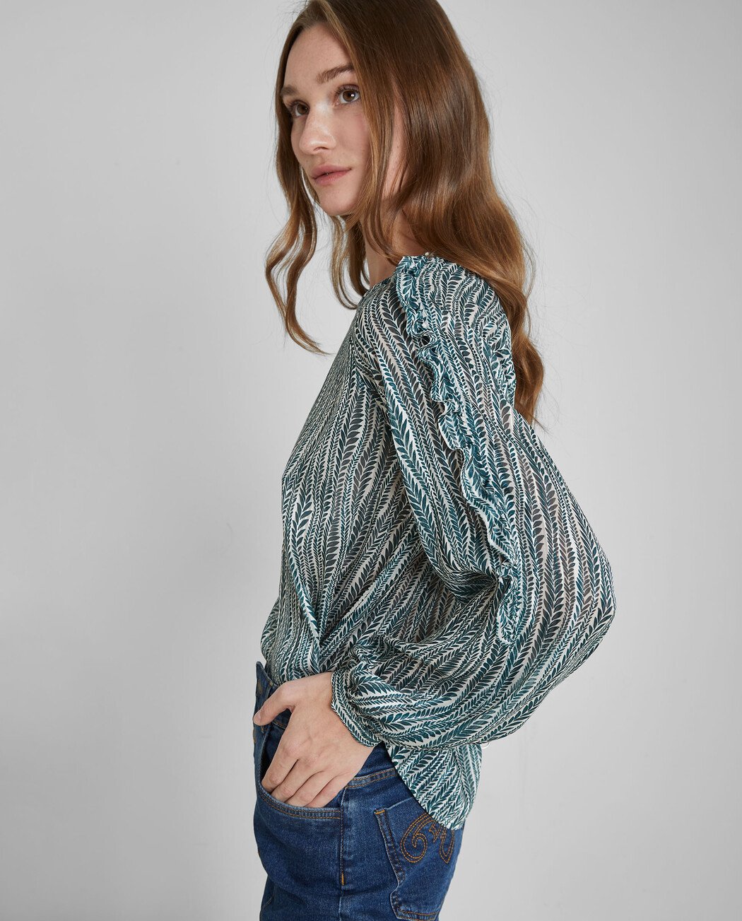 BLUSA VOLANTES