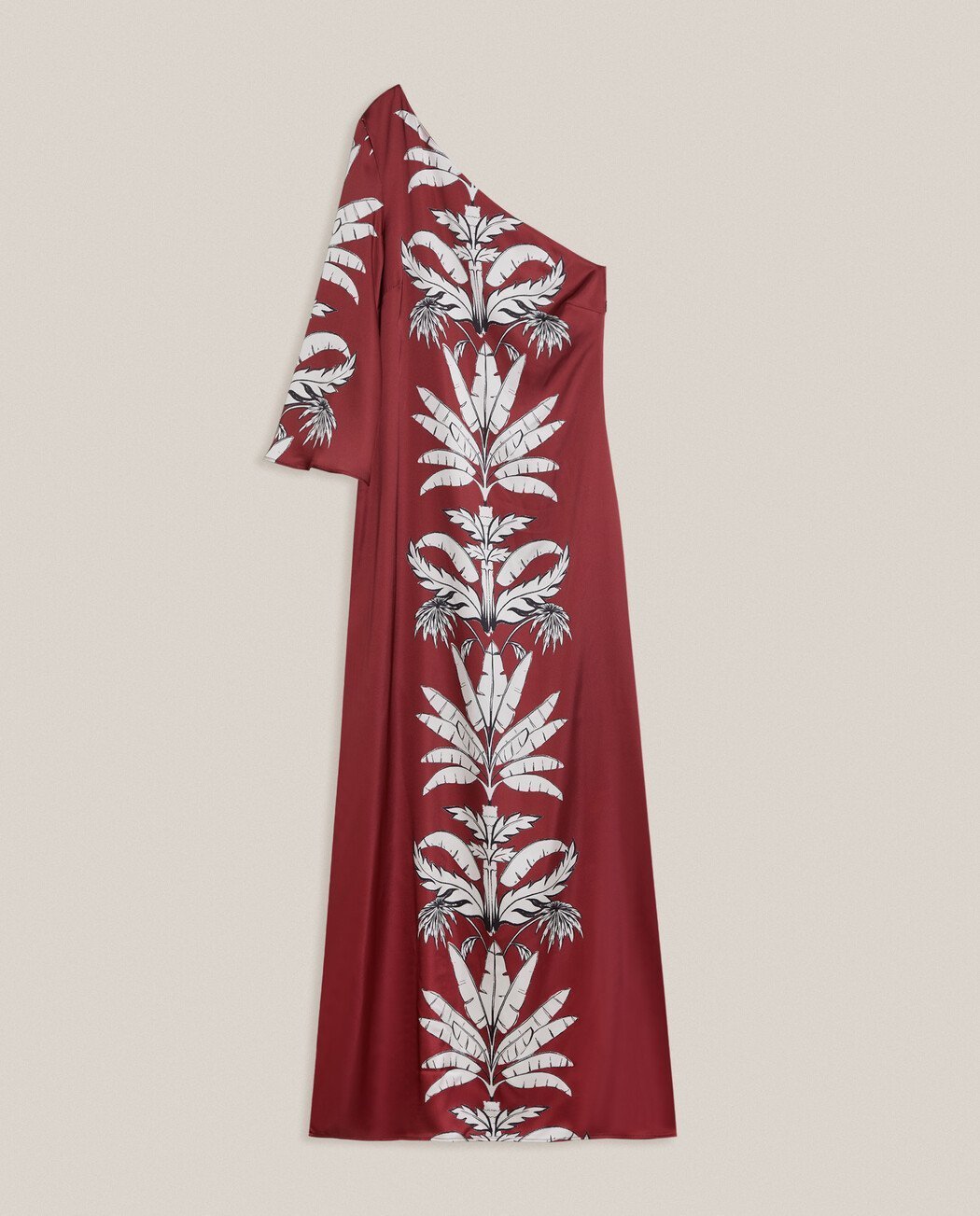 VESTIDO LARGO ASIMÉTRICO