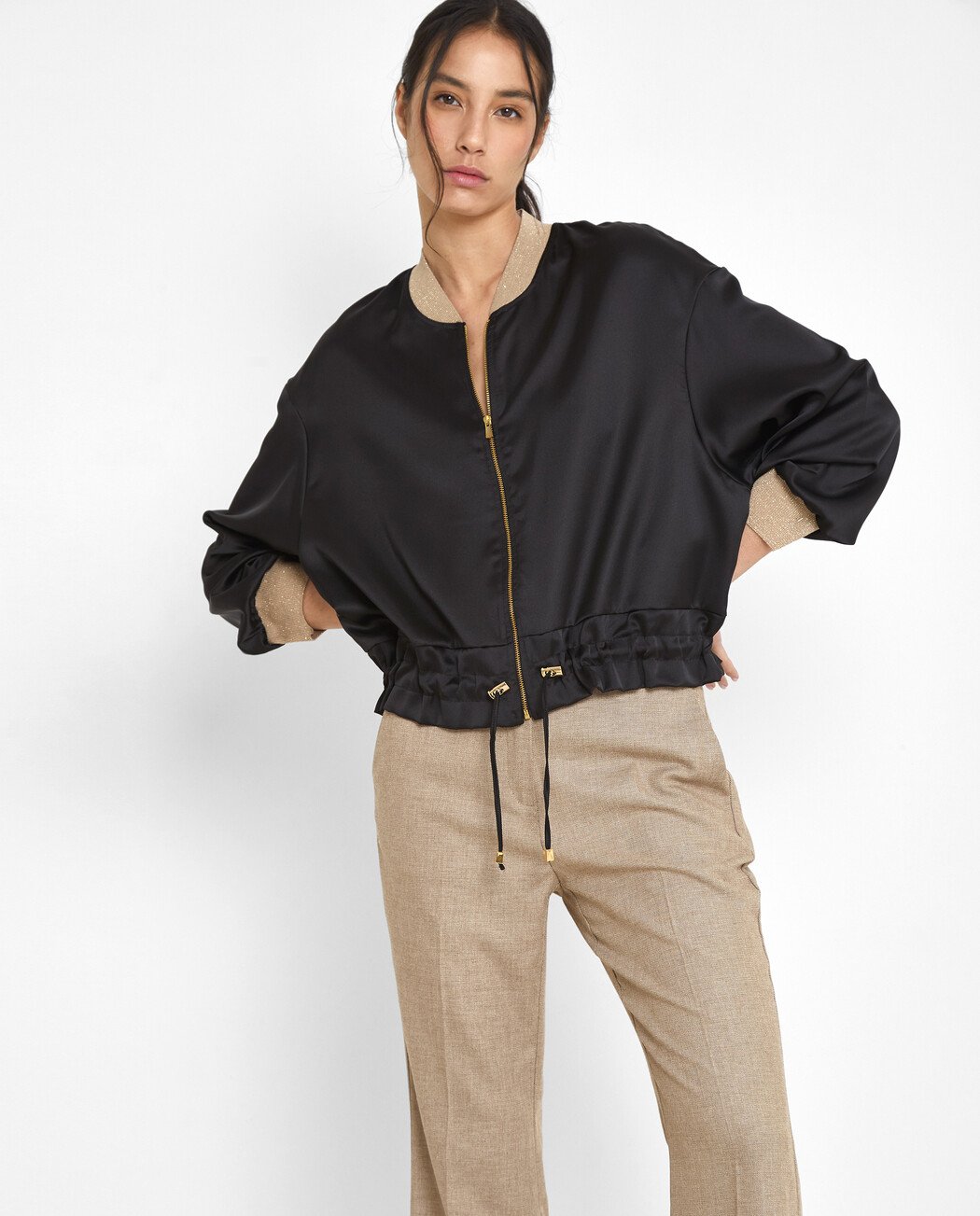 BOMBER SATINADA