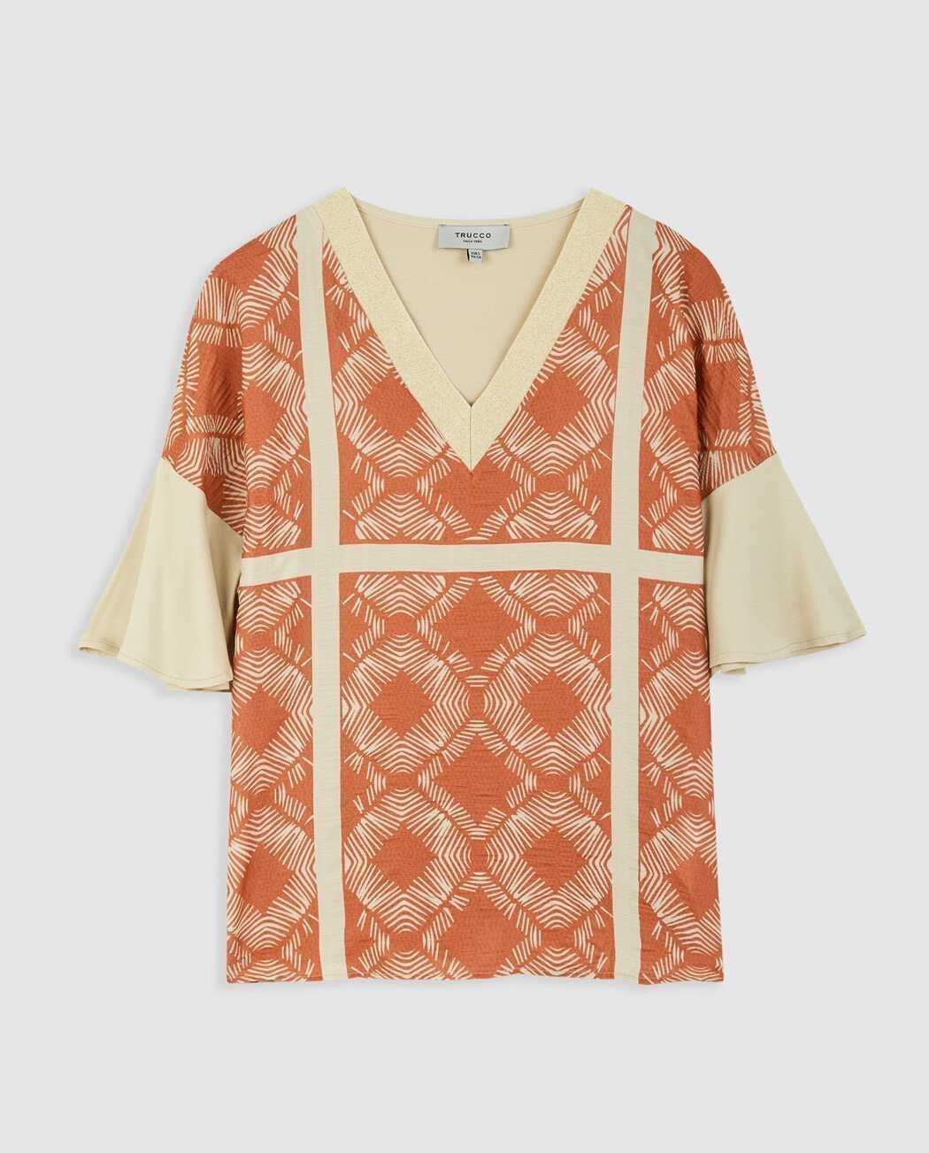 CAMISETA MANGA VOLANTE