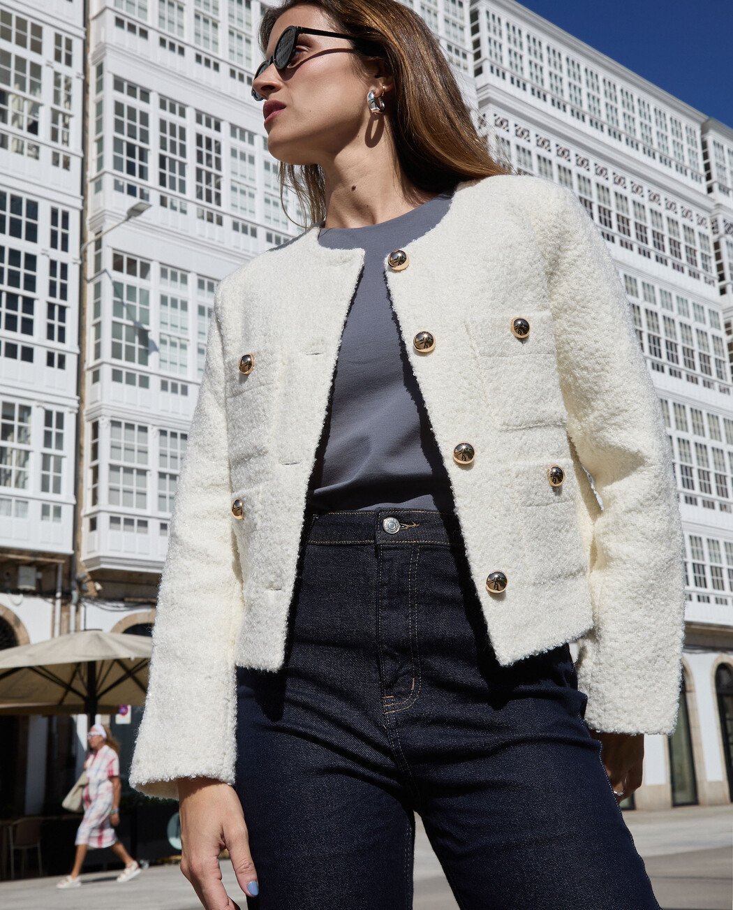 CHAQUETA TWEED