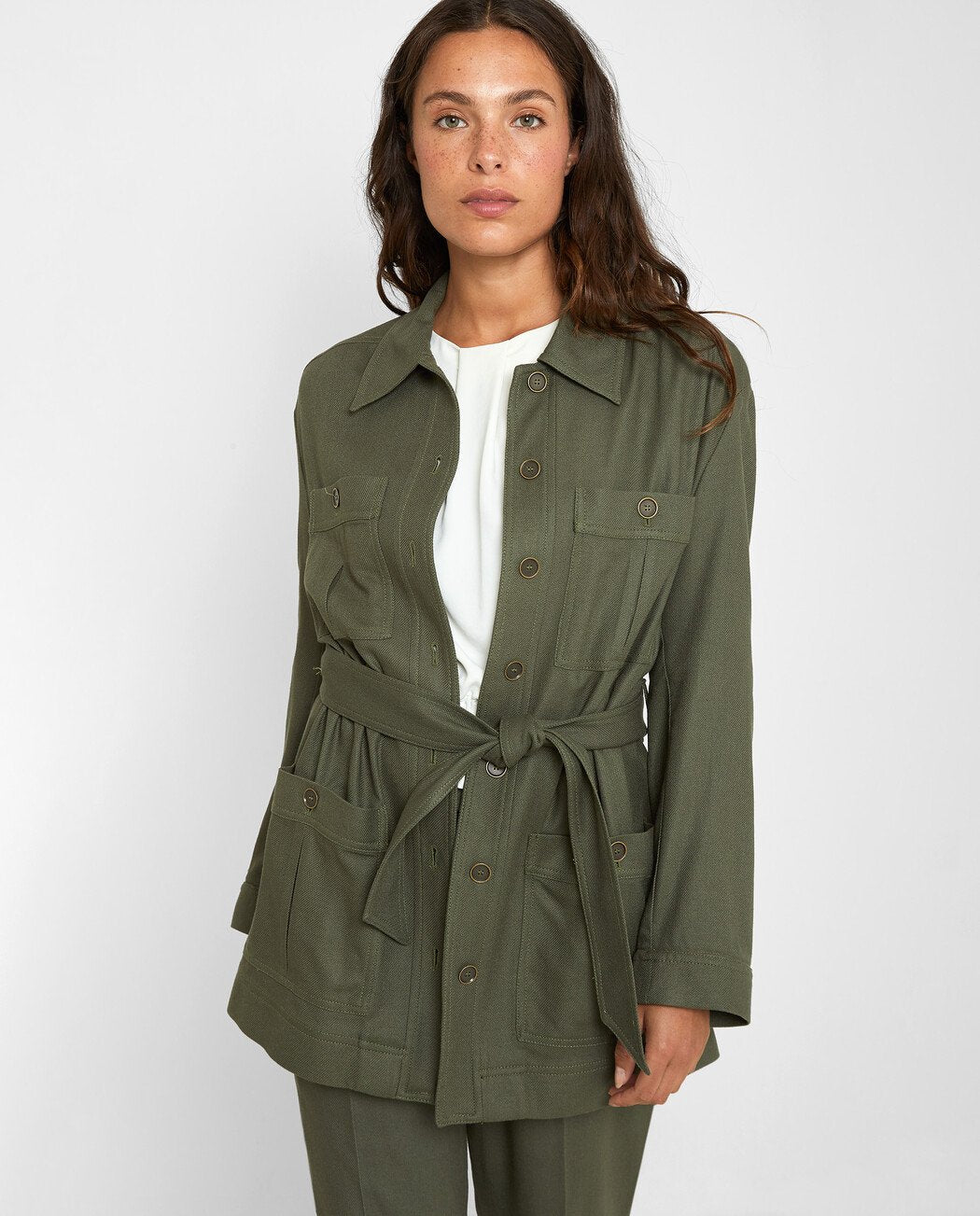 CHAQUETA CINTURÓN