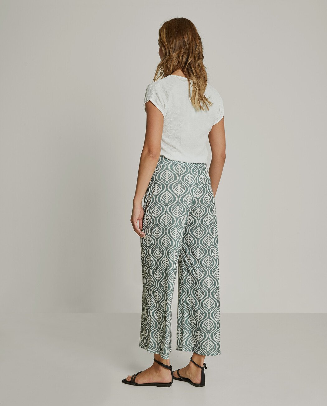 PANTALÓN CULOTTE ESTAMPADO