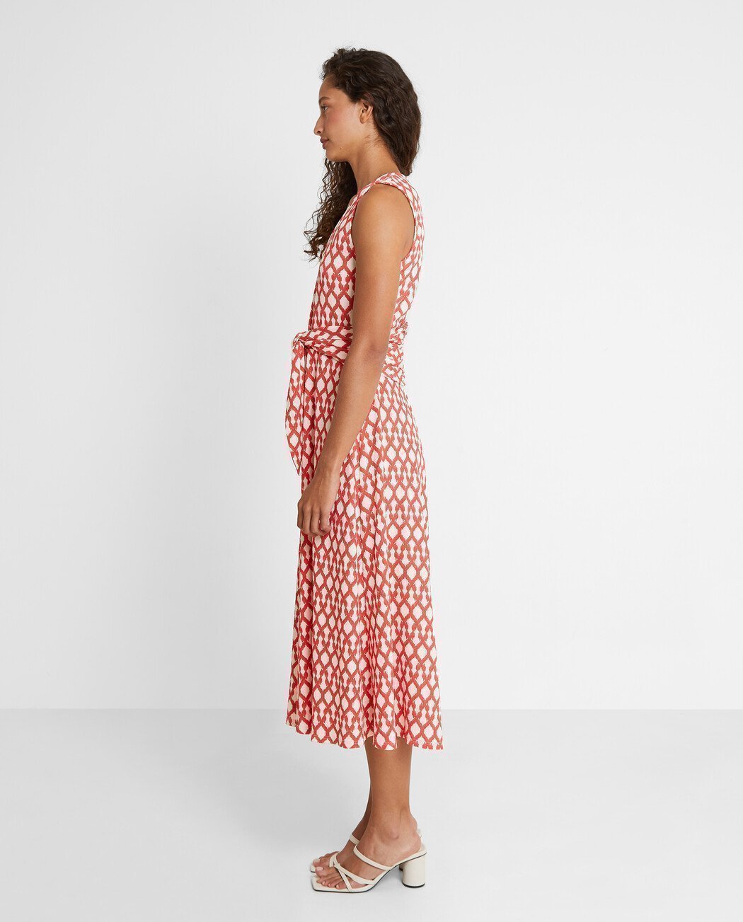 VESTIDO DE PUNTO ESTAMPADO