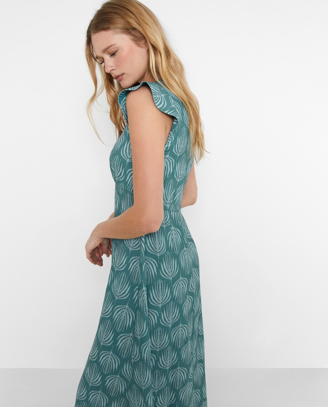 VESTIDO MIDI ESTAMPADO