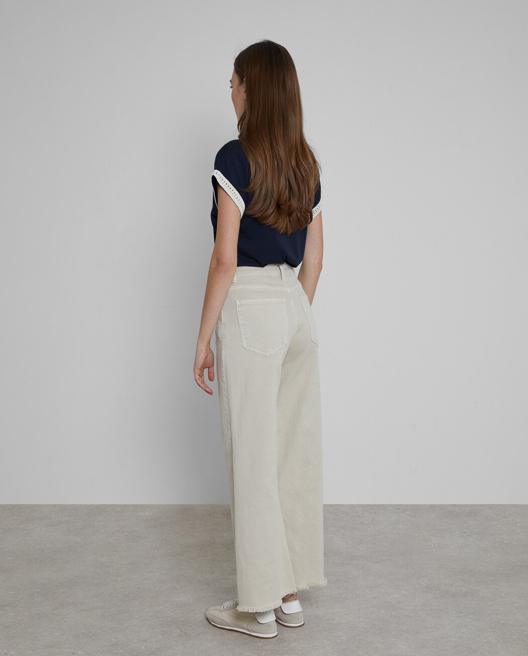 PANTALÓN DENIM CULOTTE
