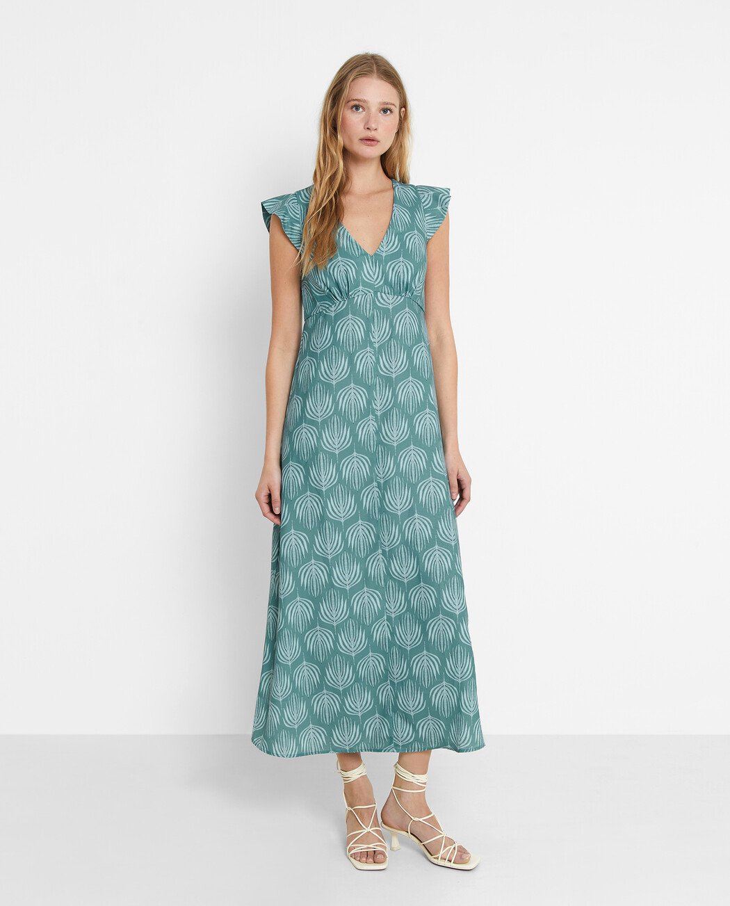 VESTIDO MIDI ESTAMPADO