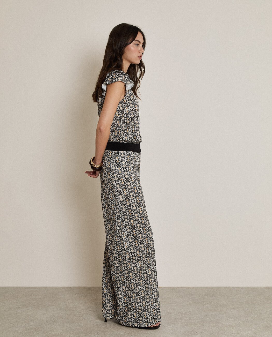 PANTALÓN ESTAMPADO ELÁSTICO