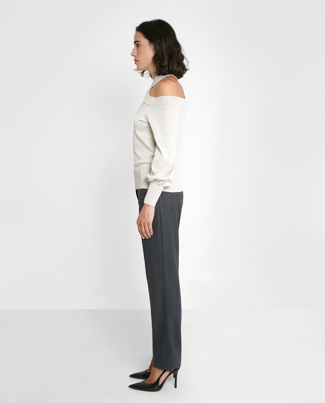 PANTALÓN DE TRAJE GRIS