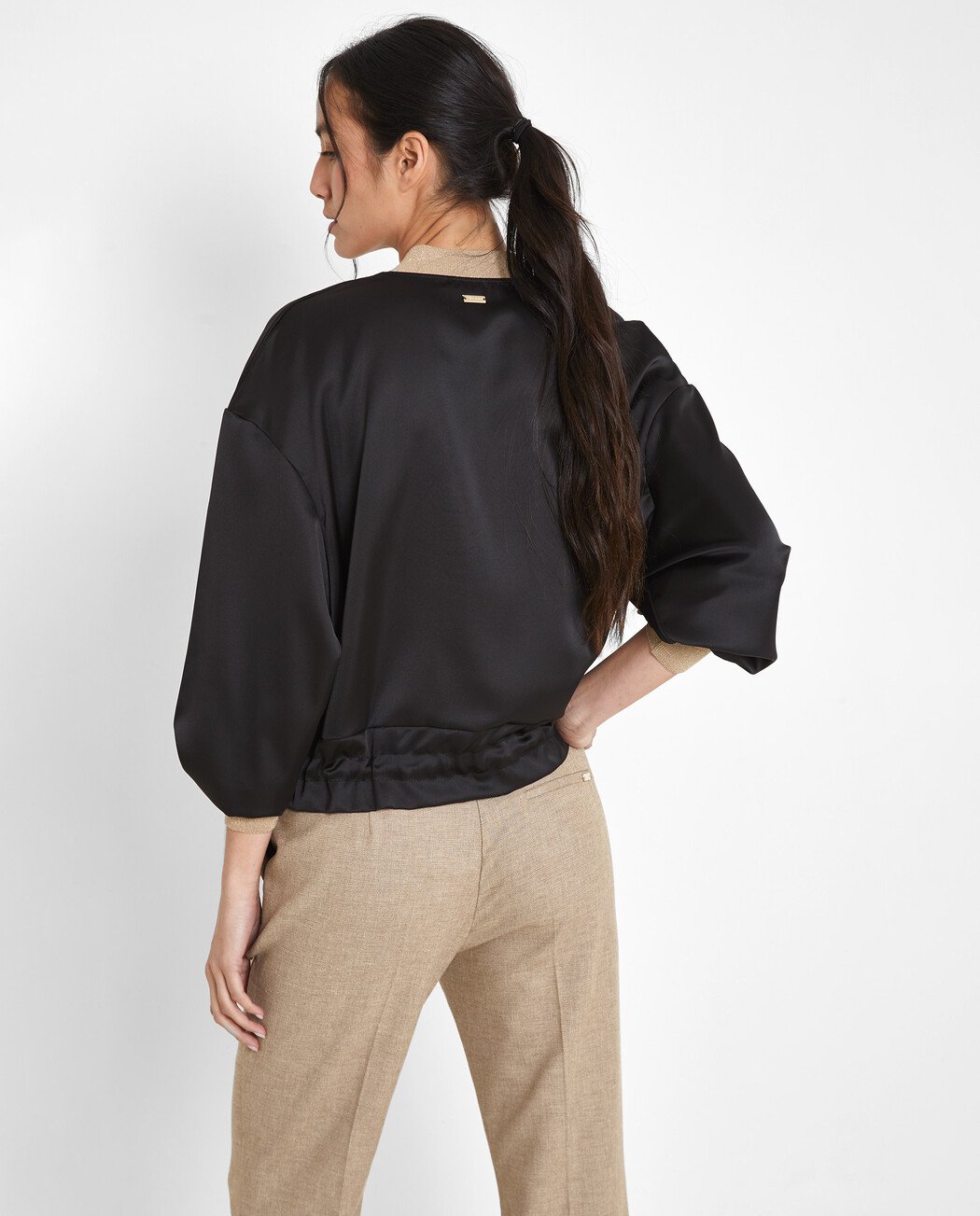 BOMBER SATINADA